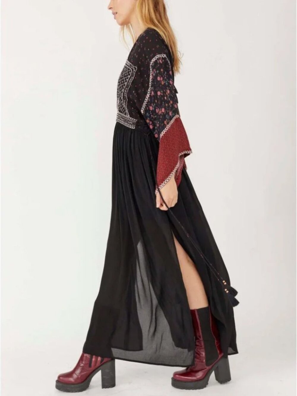 FREE PEOPLE Freya Maxi Dress / Multi Combo - Picture 2 of 13